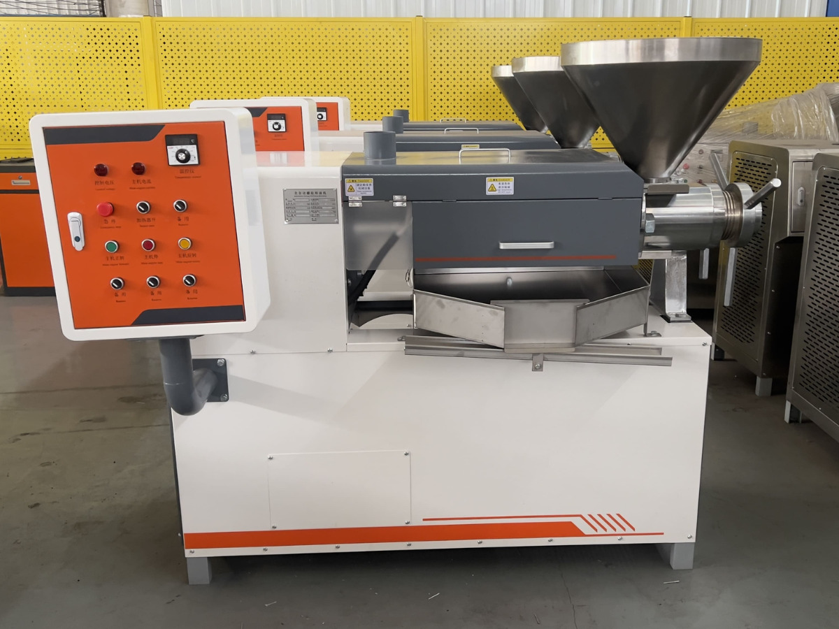 Peanut oil press application reference