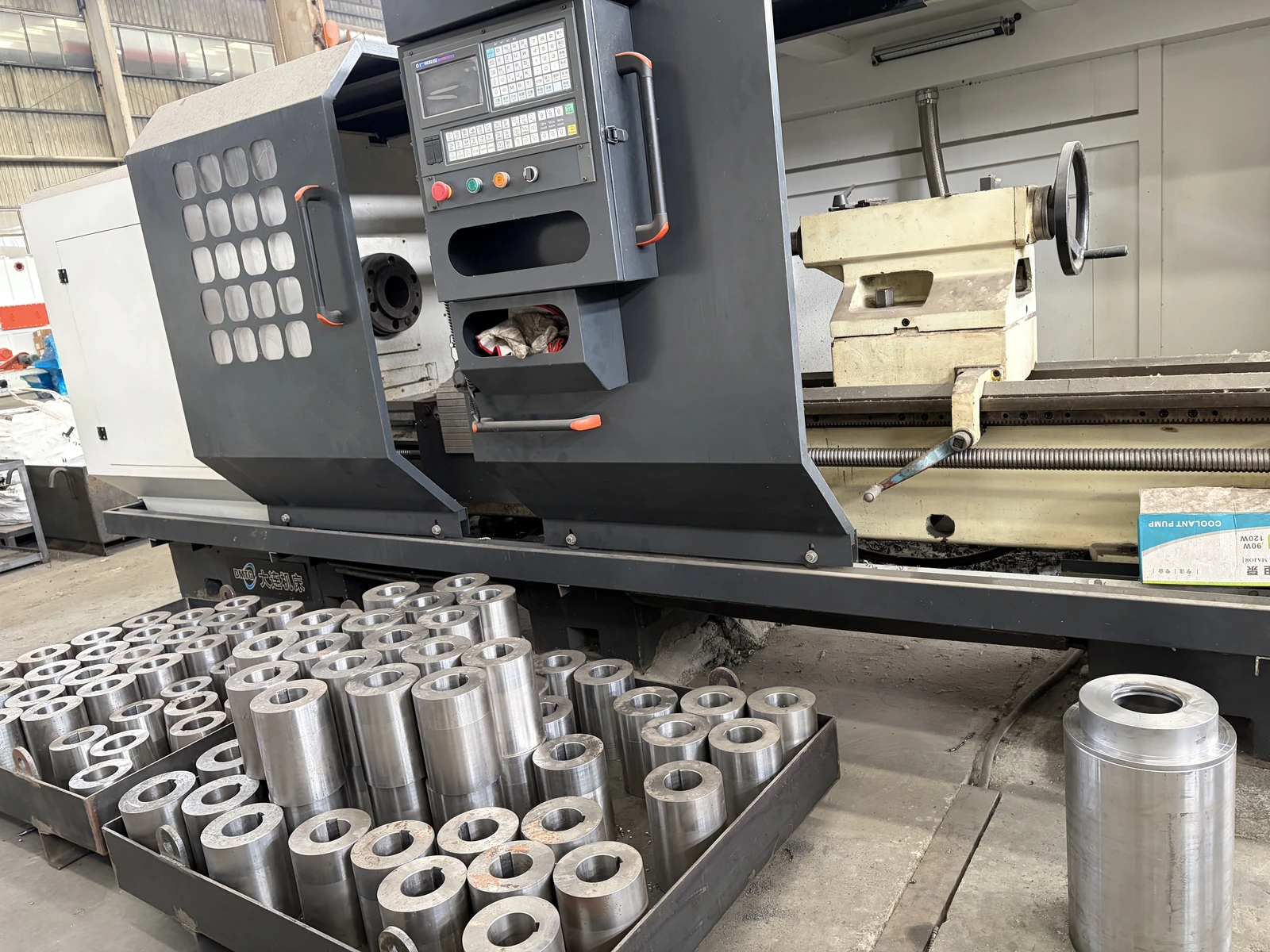 VOLGA CNC machining workshop